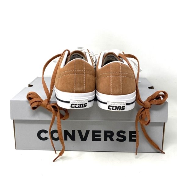 Converse Cons One Star Pro Ox Shoes Men Size Sneakers Suede Mineral Clay A03291C - Picture 7 of 11